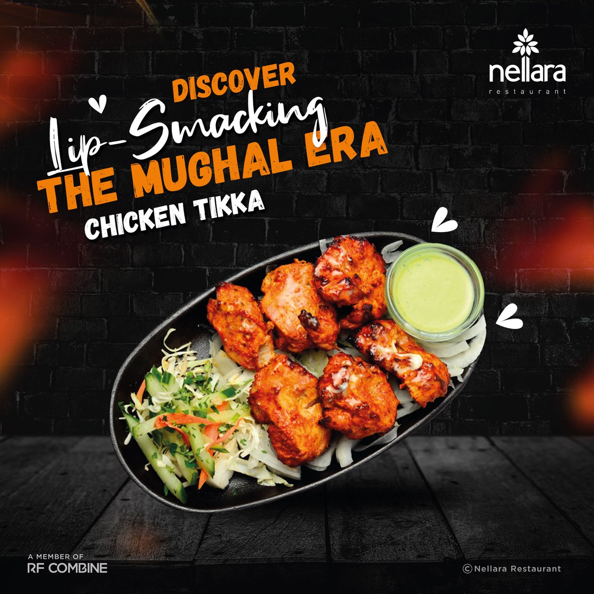 NellaraR's tweet photo. Nothing beats a perfectly cooked chicken tikka, and our chicken tikka is a delicious complement to your table.

#nellararestaurant #dubai #uae #chickentikka #cosmopolitancuisine #indianfood #indiancuisine #indianfoodblogger #indianfoodphotography #indianfoodbloggers https://t.co/xchag48itx