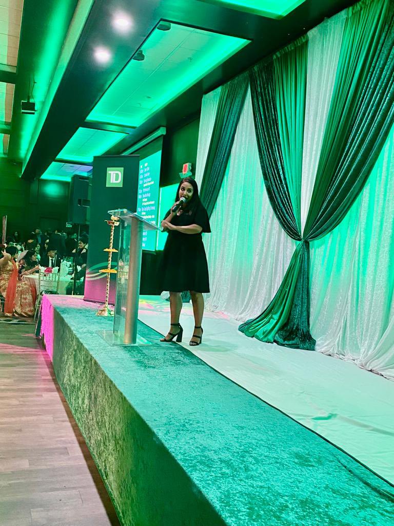 Had a blast hosting the annual TD Diwali event with my amazing MC partner <a href="/GaryAulakh_TD/">Gary Aulakh</a> !! Thank you to all the amazing volunteers and committee that made it possible!!