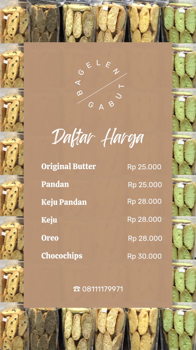 devysulaiman's tweet photo. Permisiiii mau ngenalin Bagelen Gabut! yg super enak, cocok banget buat nyemil di mana aja. Cobain dulu, gue yakin bikin nagih muehehehe. Harga variatif tergantung rasa, isi 200gr ya! Kuy! https://t.co/uD5gwnemgJ