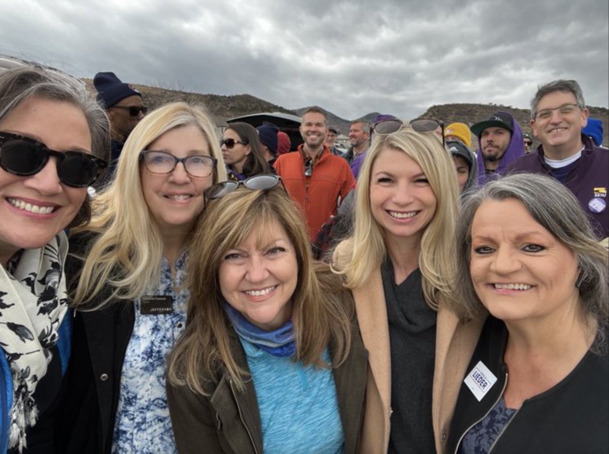 Cannon2022's tweet photo. This morning at Easton Park....Canvassing for Lisa Cutter and Sheila Lieder....so many union folks there to volunteer. They know how to organize!!! @AFTcolorado  @SEIU @AFLCIOCO https://t.co/XEmEMQsx9y