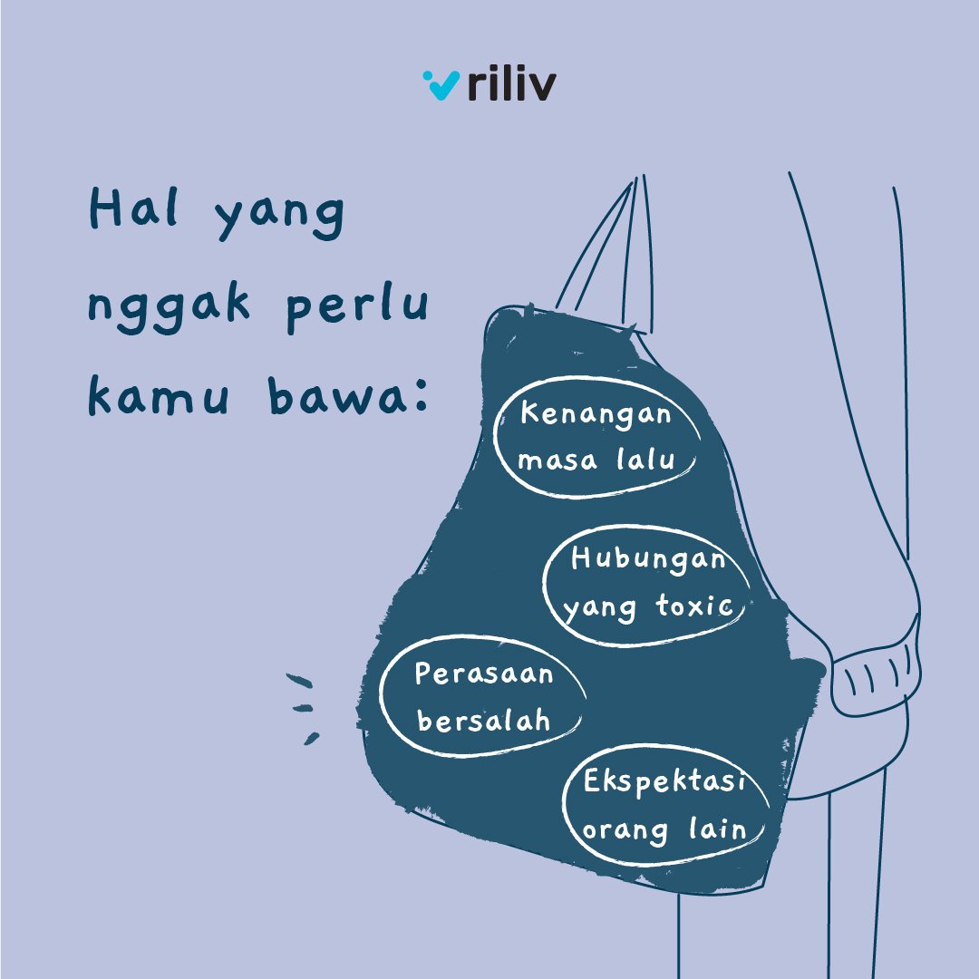 Mungkin pernah ada yang denger, “Nggak semua beban yang ada harus kamu bawa”

Ada beberapa hal yang emang tempatnya di hari itu aja, nggak usah dibawa ke hari esok, lusa, atau sebulan dari sekarang.

Gimana menurutmu?