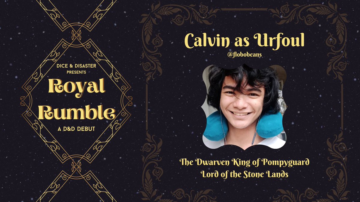 dice_n_disaster's tweet photo. Our hermitlike pompadwarf will be played by @flobobeans. Could there be forbidden knowledge lying beneath his solitary facade? Or is he ashamed of showing himself due to his indubitably goofy-ass kingdom name? We have yet to learn. 👑 https://t.co/GxevJ4suAU