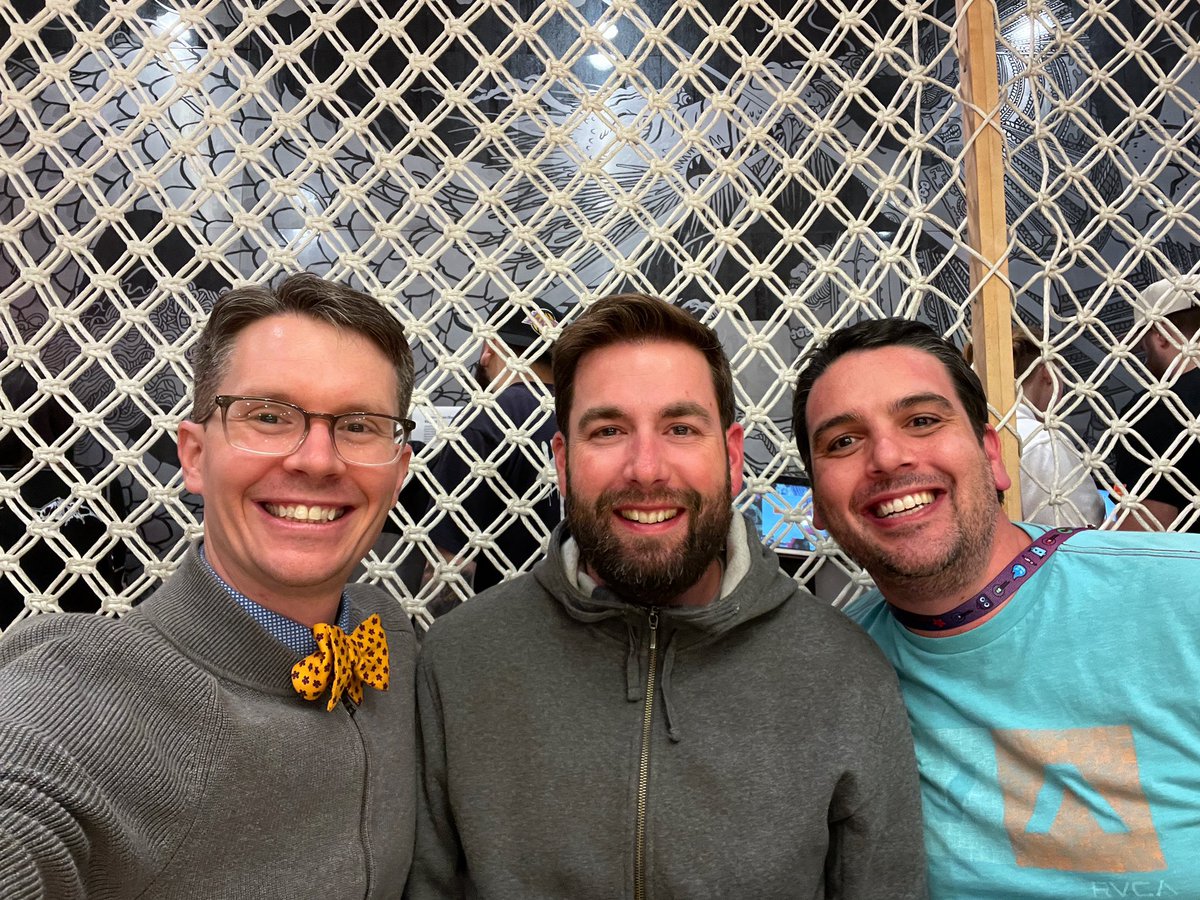 Shawn Hymel (@shawnhymel) on Twitter photo Hanging out with <a href="/_benstr/">Ben Strahan</a> and <a href="/moyerek/">Eric Moyer</a>, eating noods 🍜 Hanging out with <a href="/_benstr/">Ben Strahan</a> and <a href="/moyerek/">Eric Moyer</a>, eating noods 🍜