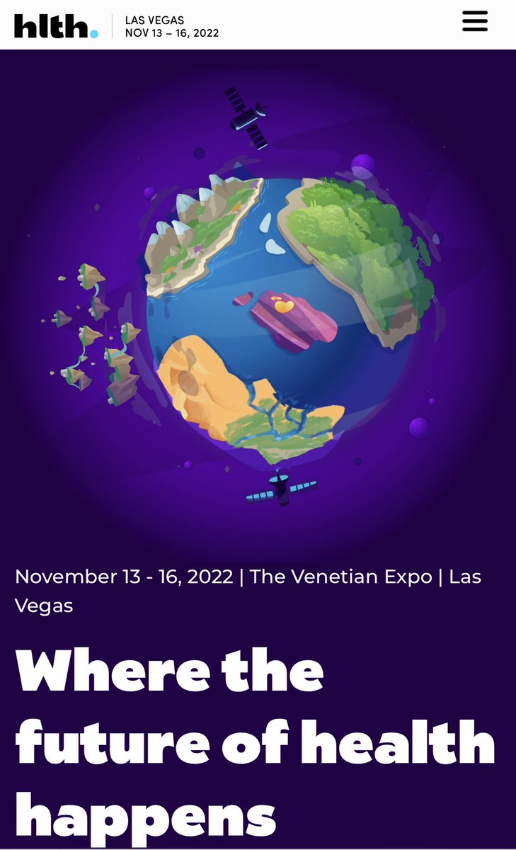 Who’s going to HLTH? Let’s meet up! #digitalhealth #hlth #health #Wearables #insurance #insuretech #womenintech #wellness