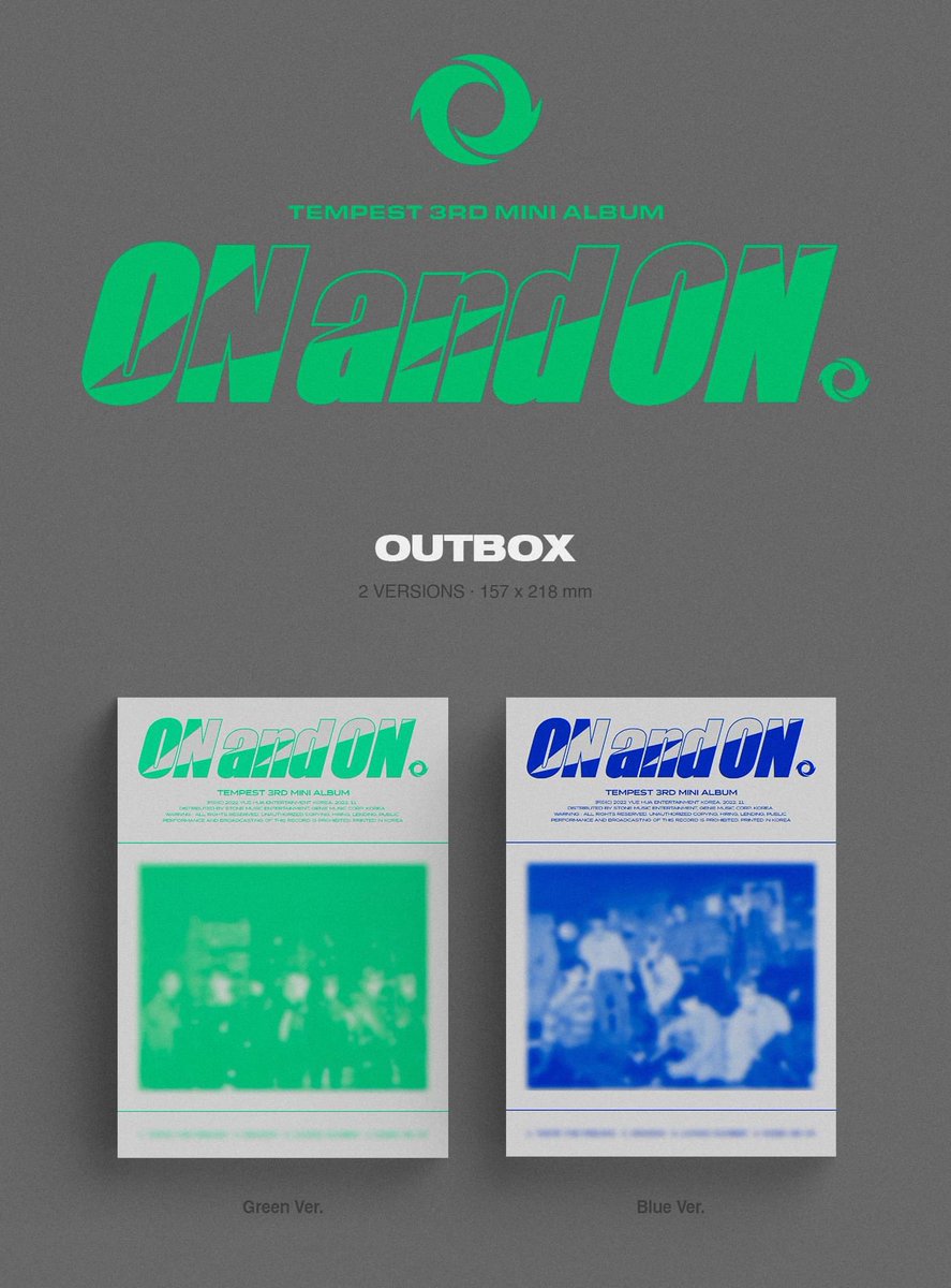 yengcorner's tweet photo. [ PRE-ORDER ] TEMPEST - Mini Album Vol.3 [ON and ON]

Random ver. #275K
Set. #530K
🖇️ CHƯA gồm phí vận chuyển 🇰🇷🇻🇳 
Sll ib shop

📆 Deadline. ~20/11
🚚 Shipping. 23/11

📎 Hình Thức Thanh Toán.
Cod +20k | Cọc 50% | Chuyển khoản full https://t.co/QmlhAG6L6L