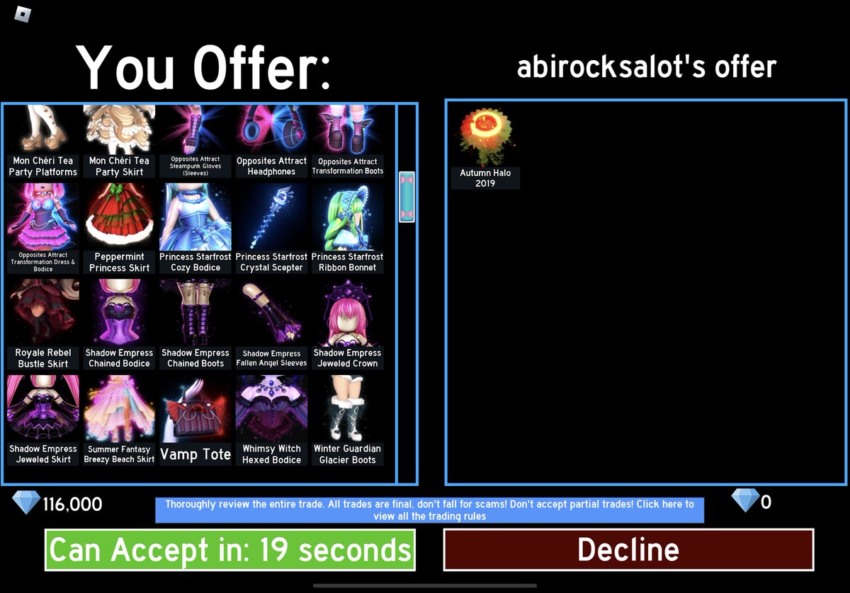 hyastar5's tweet photo. wfl? #roblox #royalhigh #halo #halotrading #haloroyalhigh #autumnhalo #wfl https://t.co/krwBU9EXxs