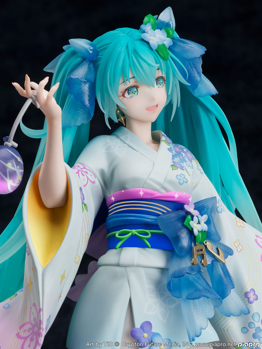 furyu_hm's tweet photo. \ 予約締切せまる! /
【 #FNEX × #POPPRO】初音ミク1/7スケールフィギュア
予約締切は11月16日 です!
TID氏が描いたイラストを忠実に再現!
アジサイ柄の衣装が可愛い、特別なミクをお手元に。
<<F:NEX限定・完全受注生産>>
予約締切:11月16日 ⇒ https://t.co/1gpPk1tmxs
#初音ミク #FURYU https://t.co/4gQmVhEfU7