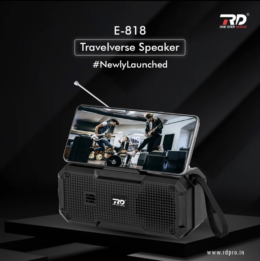 Introducing TravelVerse E-818 your travel partner! ✨
#travel #travelverse #rd #onestepahead 

#musicspeaker #music #bluetooth #speakerportable #speakerbluetooth #wireless #l