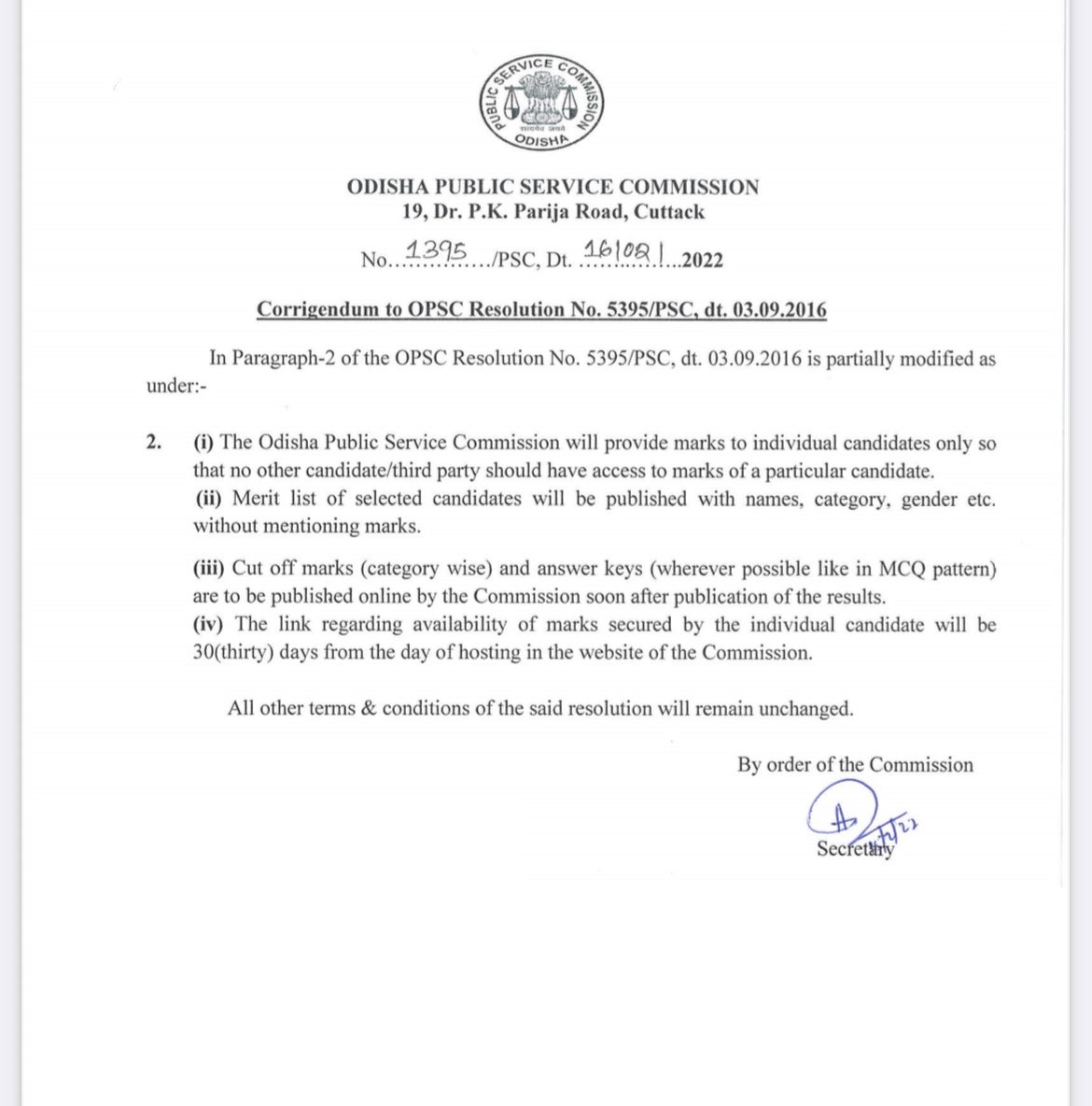 OasPathshala's tweet photo. @satyajitips88 @Suryasingha20 @malayapatra @Vkpandianfancl1 @Naveen_Odisha @PMOIndia Sir you said pdf will upload soon but please clarify this order issued by you on feb 2022 https://t.co/LheaMc7hTM