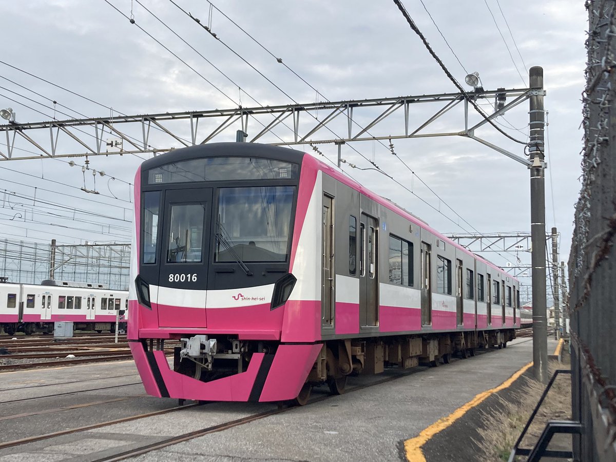 新京成 80016F 廃車準備中