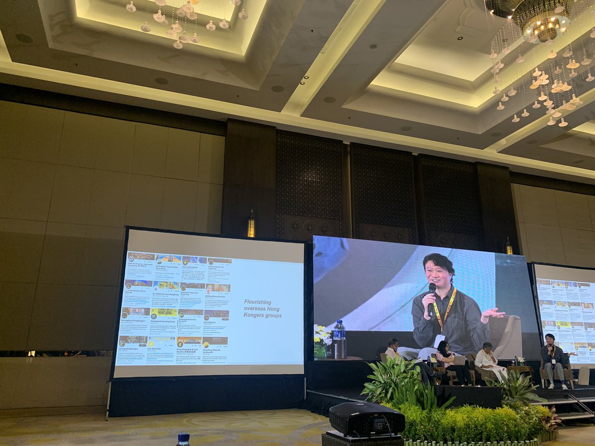 Listening to  <a href="/patrickpoon/">Patrick Poon🎐</a> account of the depressing and dangerous reality Hong Kong activists and the democracy movement in China face and how virtually impossible it is to work for human rights from inside China