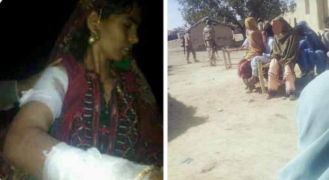 NewsMasterIndia's tweet photo. Previously, the #PakArmy targeted #baloch students and male members of the #Baloch community, but now women and children are being abducted & are becoming victims of #EnforcedDisappointment. This is Pathetic!
#FreeBalochistan https://t.co/cGY9cLIsUT