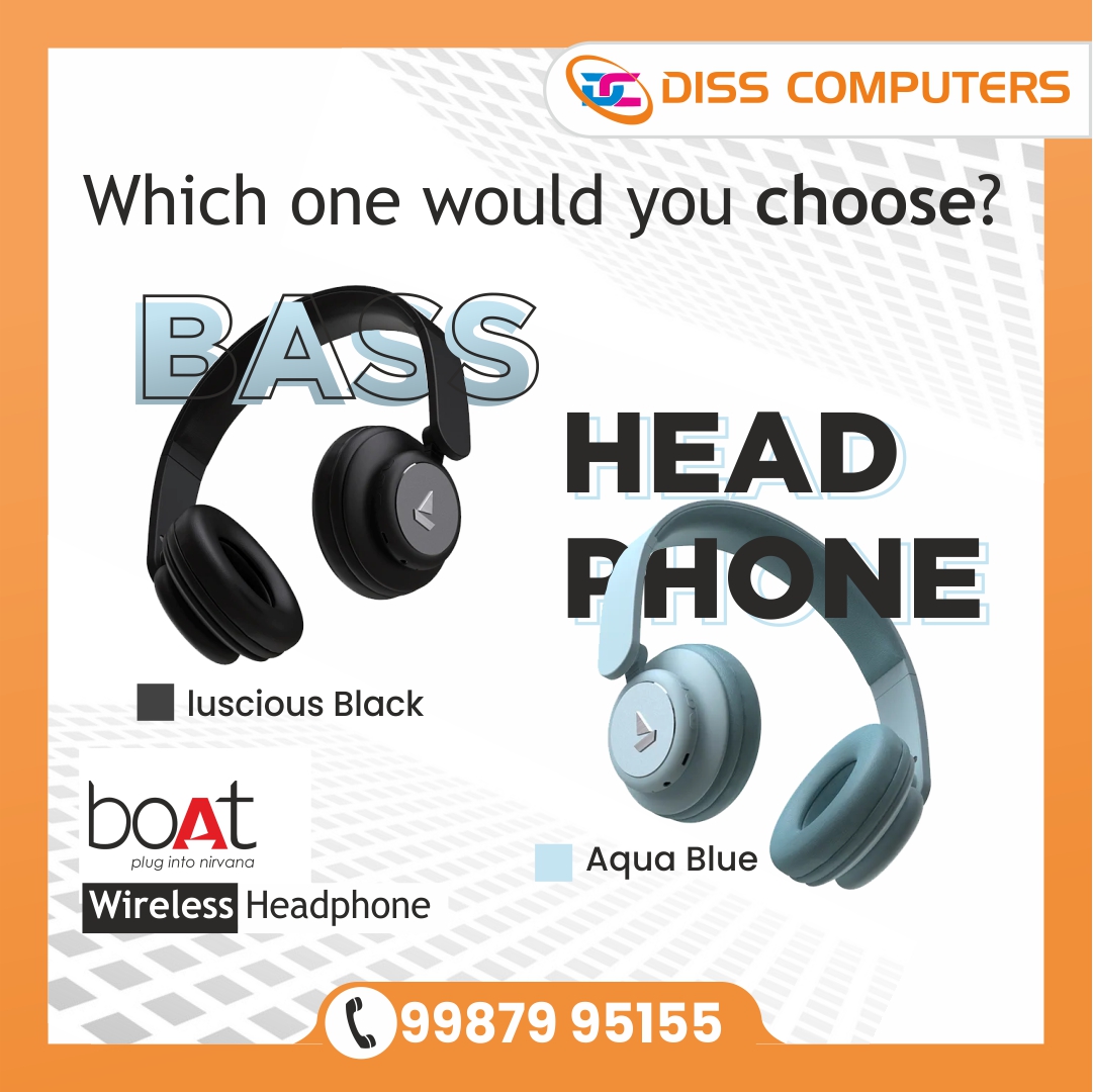 disscomputers's tweet photo. 🖤Luscious Black or 💦Aqua Blue?
Whatever your choice, we are sure you will get the best wireless headphones from Diss Computers' exclusive products.

Features
⏳15 hours for a superior playback time
✌Bluetooth as well as AUX
☁Comfortable padded earcushions
🌫lightweight design https://t.co/3gpAIZsDzu