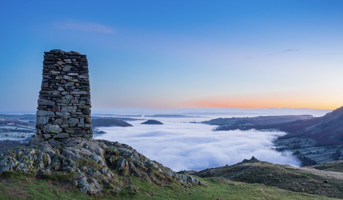 Amazing sunrise and cloud inversion over Ullswater from Hallin Fell in The Lake District. 
#hallinfell #LakeDistrict #wexmondays  #fsprintmonday