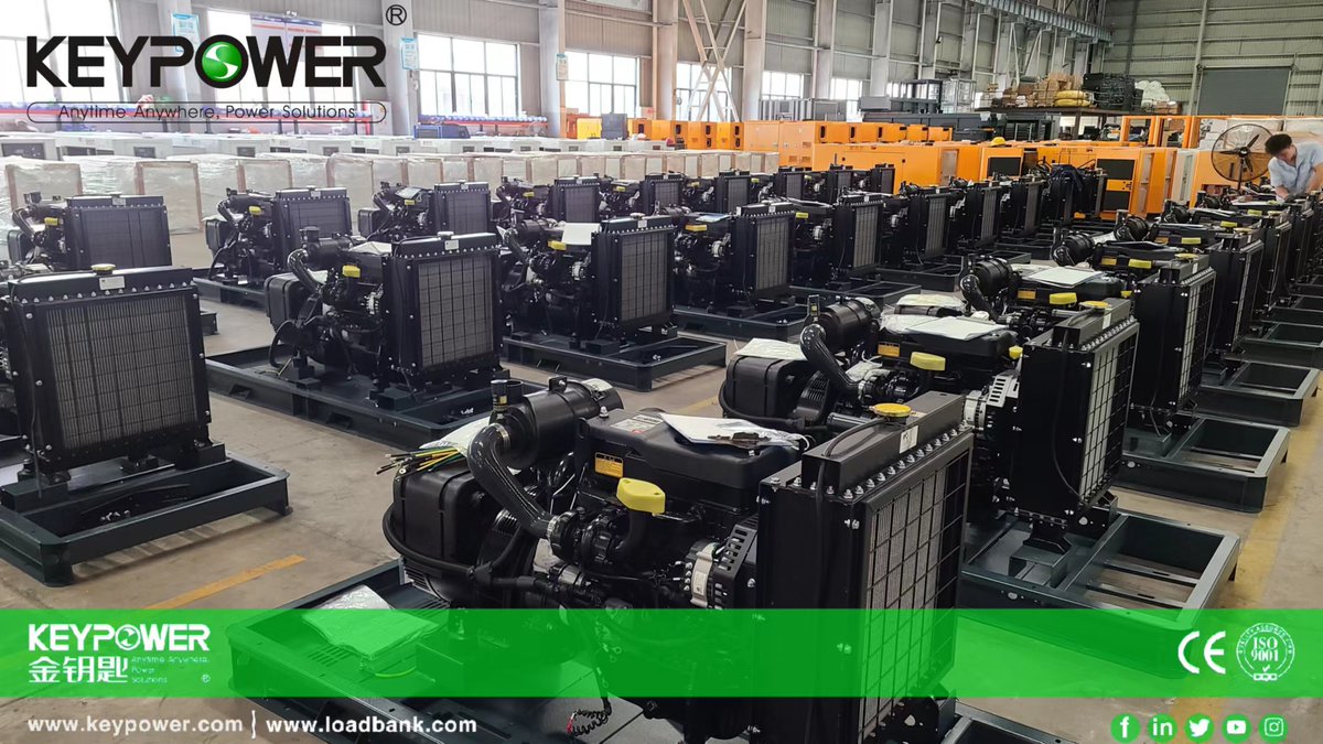 Keypower_Genera's tweet photo. 30pcs 30kVA diesel generators with Weichai engine and Leroy Somer alternator under assembling.
We supply diesel genset from 10kVA to 3000kVA, contact us if you are interested in our generators.
#Weichai #KEYPOWER #Dieselgenset #Powersupply https://t.co/8DhbXeWDmC