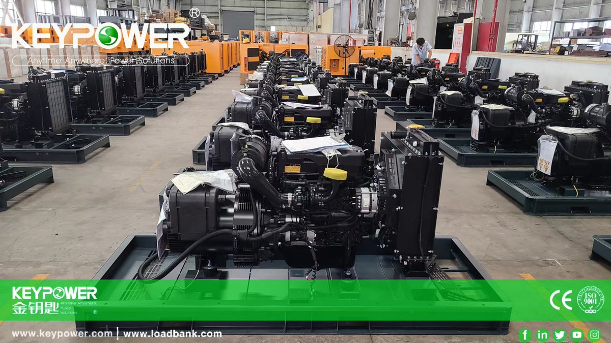 Keypower_Genera's tweet photo. 30pcs 30kVA diesel generators with Weichai engine and Leroy Somer alternator under assembling.
We supply diesel genset from 10kVA to 3000kVA, contact us if you are interested in our generators.
#Weichai #KEYPOWER #Dieselgenset #Powersupply https://t.co/8DhbXeWDmC