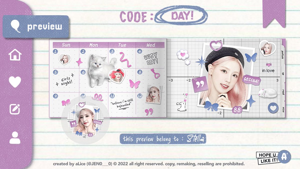 special thanks to kak alice <a href="/JEN0___0/">ًaLice : OPEN.♡︎</a> for this pretty and cute layout 🥰