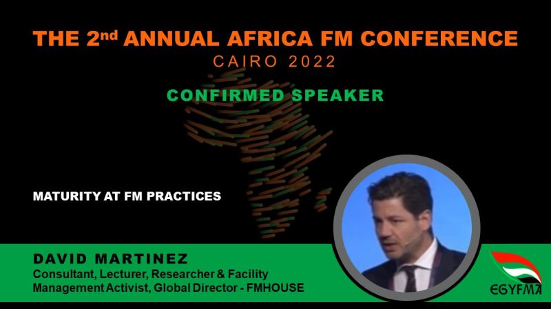 Join the FM Expert Speakers at The 2nd Africa FM Conference, which will be held during 24th – 26th November 2022 at The American University in Cairo, in presence of Speakers and Delegates from more than 25 Countries.
Register now:
lnkd.in/dc88h2sE
#AfricaFM #EGYFMA