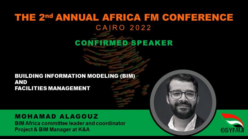 Join the FM Expert Speakers at The 2nd Africa FM Conference, which will be held during 24th – 26th November 2022 at The American University in Cairo, in presence of Speakers and Delegates from more than 25 Countries.

Register now:
lnkd.in/dc88h2sE
#facilitiesmanagement