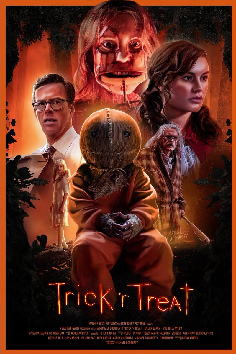 MatthewAMullins's tweet photo. Alternative poster for Trick 'r Treat (2007)
Aka: Trick or Treat
By Neil Fraser    @neilfraser78    https://t.co/7vLSlrjz1r
https://t.co/TWKeJgvFsp
https://t.co/76mPLXG1bz
#TrickrTreat #AlternativePoster #NeilFraser https://t.co/77yni7oq8r