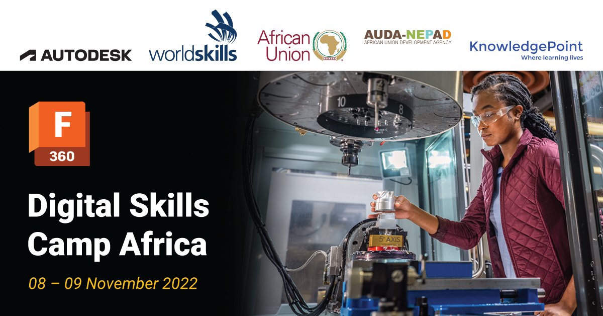 News Flash! 

We are happy to announce that the Digital Skills Camp Africa Day 1 &amp; 2 Training Sessions are CPD accredited by SAIMechE. All Mechanical Engineering Professionals registered with the ECSA will receive 2 POINTS for attending. Register now bit.ly/3T0Fsqk