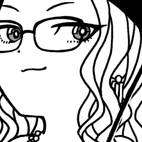 #コミック似顔絵顎ラインを描かない似顔絵はレアかも。 