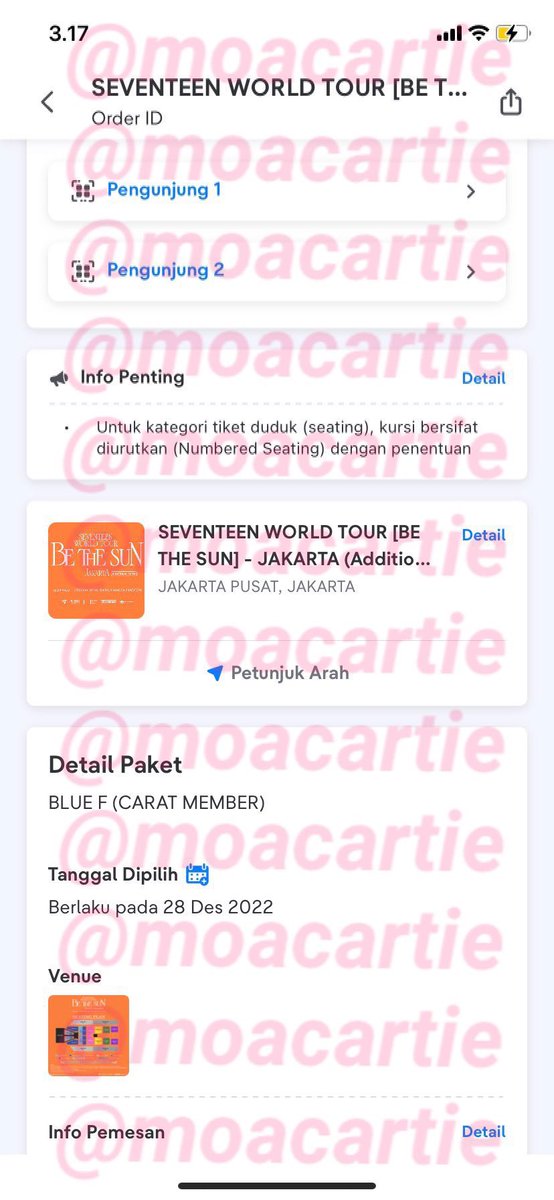 moacartie — Jastip Tiket/Ticketing Service tweet media