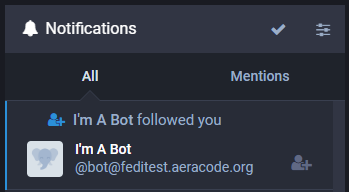 It may seem somewhat inconsequential, but I got all the key signing, digest and JSON-LD code to work enough that Mastodon recognises my follow request. Woo!
