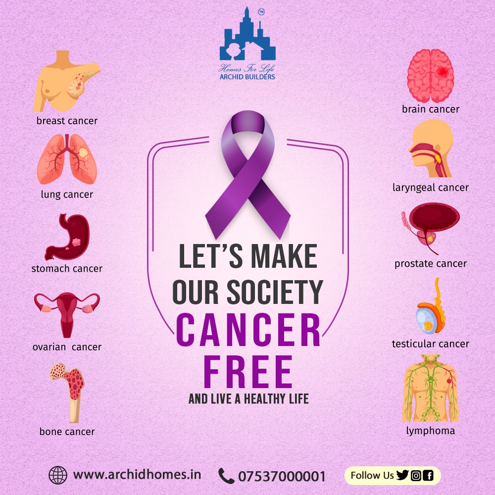 ArchidLtd's tweet photo. Archid Family taking a pledge on the occasion of #Nationalcancerawarenessday let us promote avoidance of cancer-causing lifestyles and encourage early detection.
#archidfamily #nationalcancerawarenessday #typesofcancer #cancerawareness #archidbuilderspvtltd #homesforlife https://t.co/8fZtfyNVig