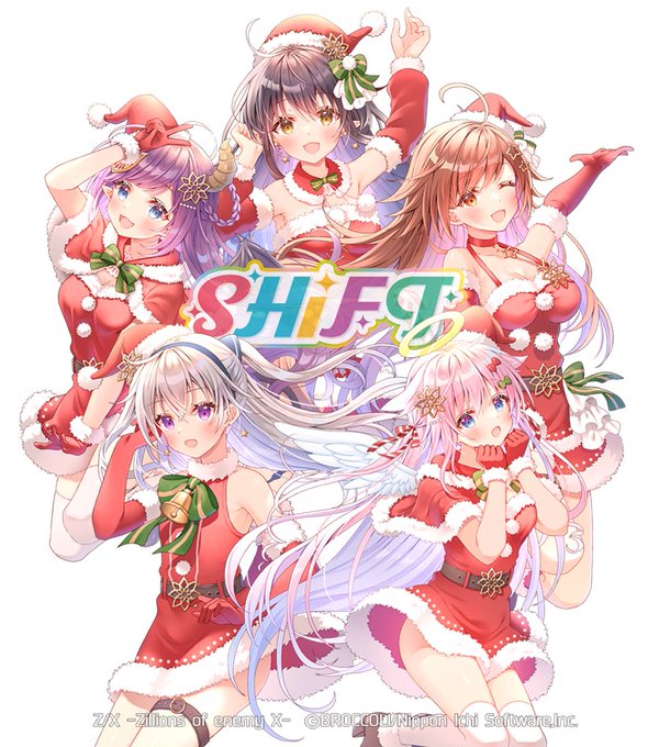クリスマス仕様のSHiFTちゃん達🎄 