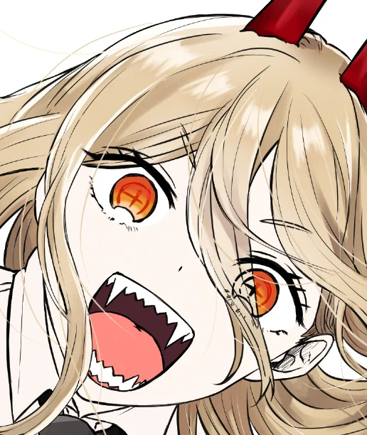 めっちゃパワーちゃんみたいなパワーちゃん塗ってる 