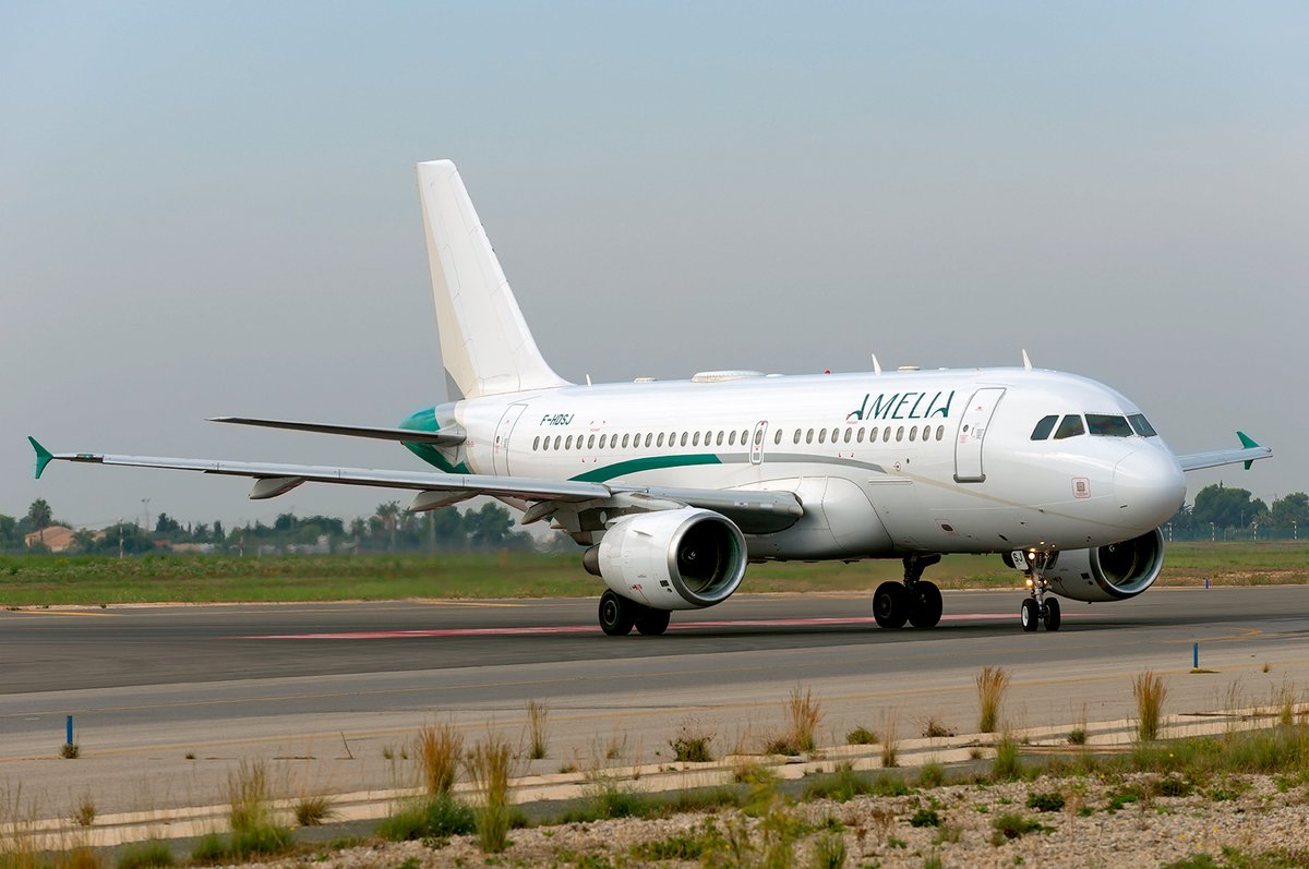 F-HDSJ Airbus 319 muy coqueto de la francesa Amelia @FlyAmelia_com en visita por <a href="/ALC_Airport/">Aeropuerto Alicante-Elche Miguel Hernández</a> operando para <a href="/transaviaFR/">Transavia</a> procedente de ParisOrly

F-HDSJ Airbus 319 nice the first Airbus 319 of @FlyAmelia_com on behalf <a href="/transaviaFR/">Transavia</a> on the schedule service from <a href="/ParisAeroport/">Paris Aéroport</a> #Orly