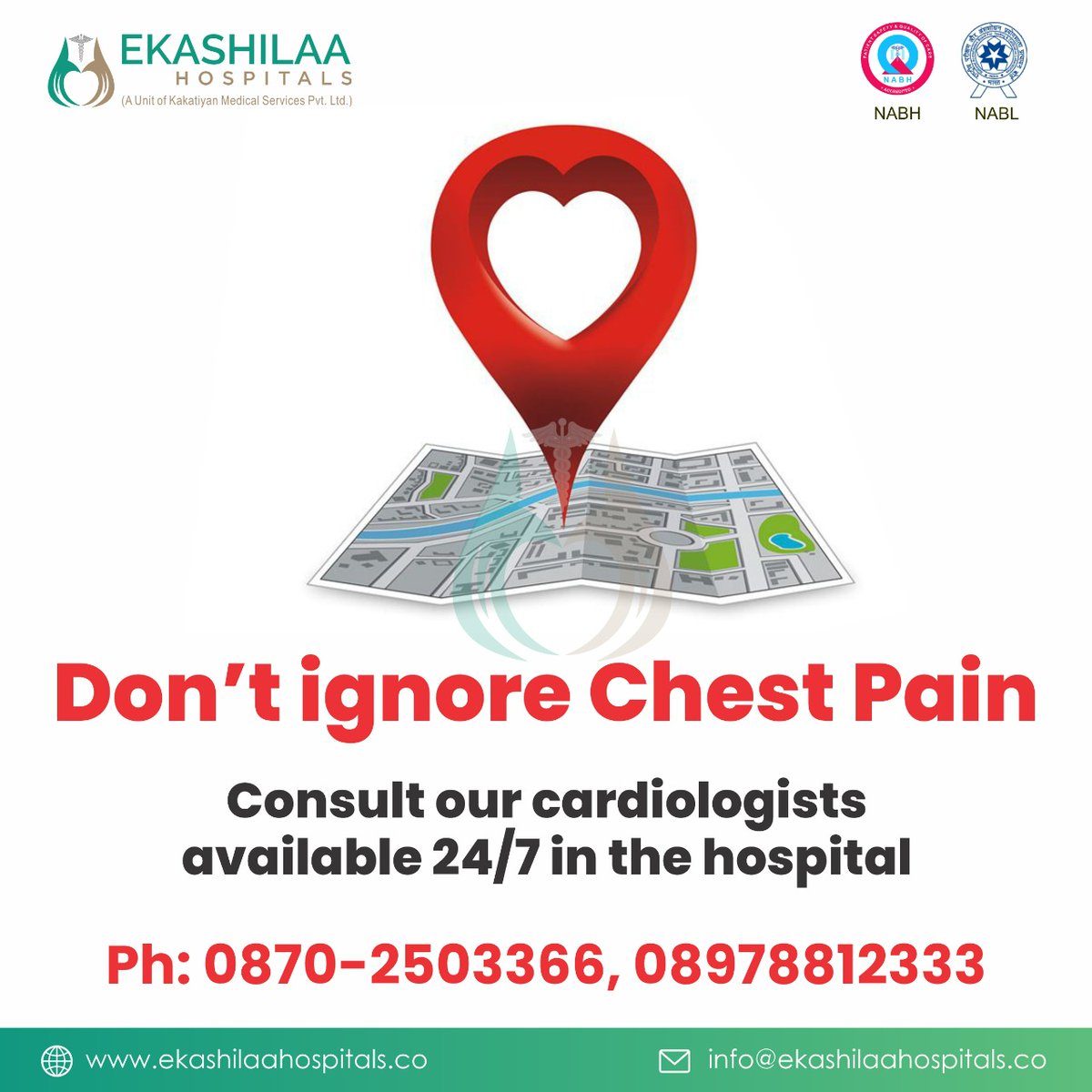 #Chestpain a warning sign you shouldn't ignore
 
Consult our #cardiologist at #EkashilaaHospital 

Book your appointment

Ph:0870-2503366,08978812333

#ekashilaahospitals #ekashilaa #spincaretreatment #chestpain 
#heart #heartcomplications #Warangal #cardiology #gastronomia