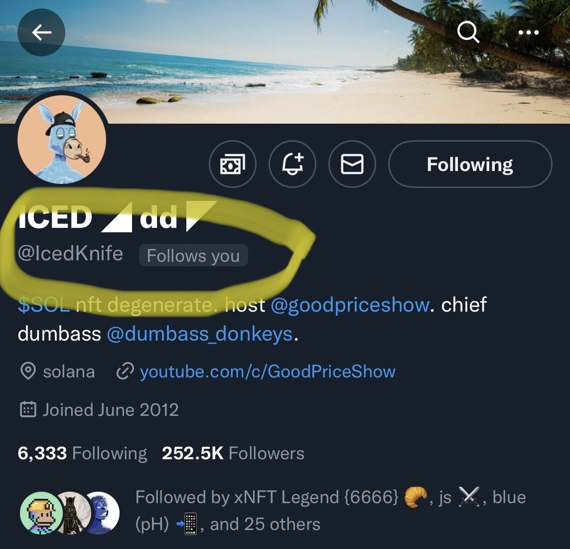 Iced tweet media