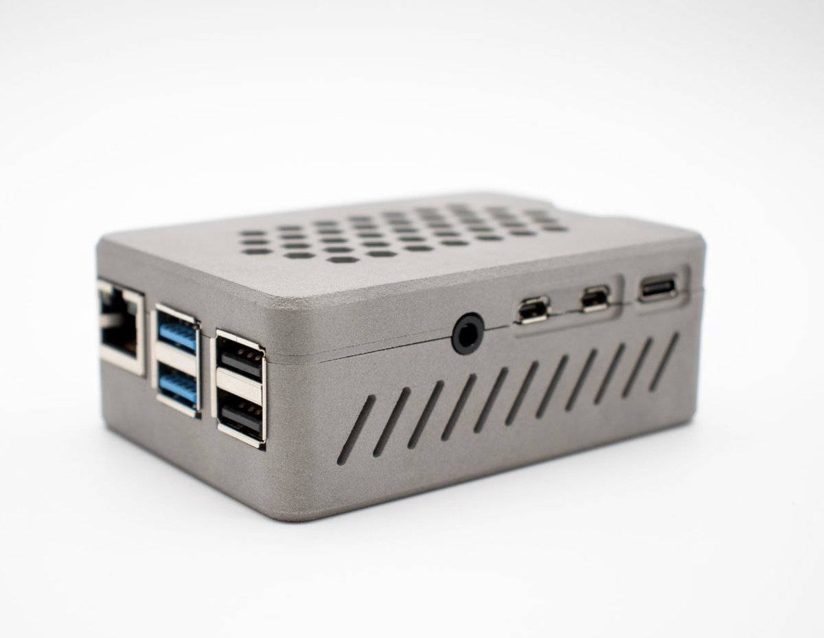 TriTech3D's tweet photo. Raspberry Pi case #3Dprinted using our One Click Metal MPRINT+ machine 👏
This part was printed using 1.4404/316L Stainless Steel, which is ideal for this housing.
#3DPrinting #Metal3DPrint #AdditiveManufacturing https://t.co/Nmnt8wA2MA