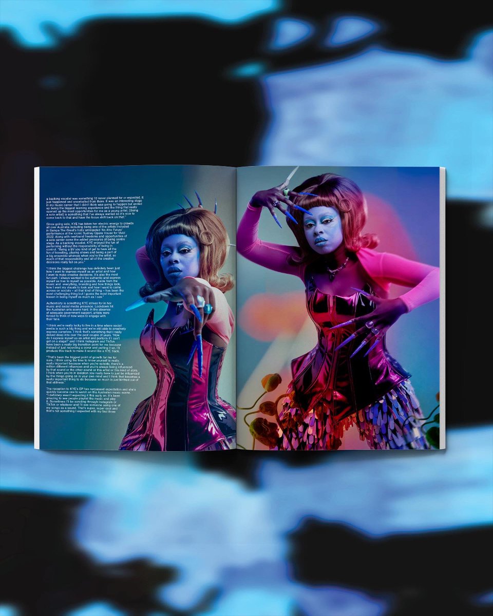 614_mag's tweet photo. Zimbabwean roots, London upbringing and now based in Melbourne, Kye speaks to us about being raised by the world thus having a hybrid mix of culture and genres in her sound and finding herself through solitude. 

Pre-Order link in bio now! Only a few left ❤️‍🔥❤️‍🔥 https://t.co/wF6YKFbKO8
