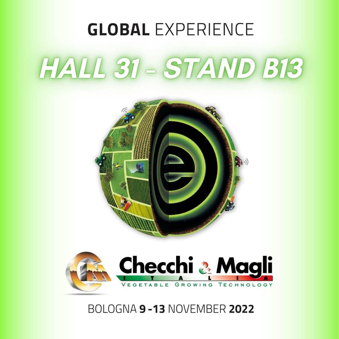 🗒️ @EimaInt 2022 - Take notes 👇

🗓 November 9-13, Bologna

🤝Come and visit us for some C&amp;M 🅽🅴🆆🆂 

📍Hall 31 - Stand B13 

For appointments 👉 info@checchiemagli.com

#checchiemagli #1transplanters 
#EIMA2022
#FederUnacoma