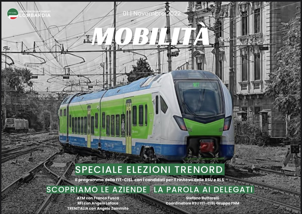 FitLombardia's tweet image. MOBILITA': 
la nostra rivista sulle aziende di trasporto in Lombardia è disponibile ora sul nostro sito!
Un sentito grazie a tutti quelli che hanno collaborato e collaboreranno!
Scarica qui:
 fitcisl-lombardia.com/online-il-prim…