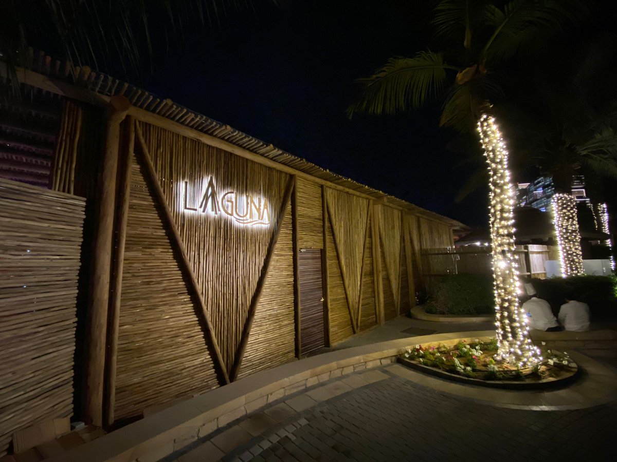 CapeReed's tweet photo. Our scope of work included this beautiful lath work at the newly opened Laguna Beach Taverna &amp; Lounge.

We are immensely proud to be apart of the Sofitel family!

#LagunaBeach #SofitelDubai #PalmJumeirah #CapeReedProject https://t.co/QMVzZZPXaE