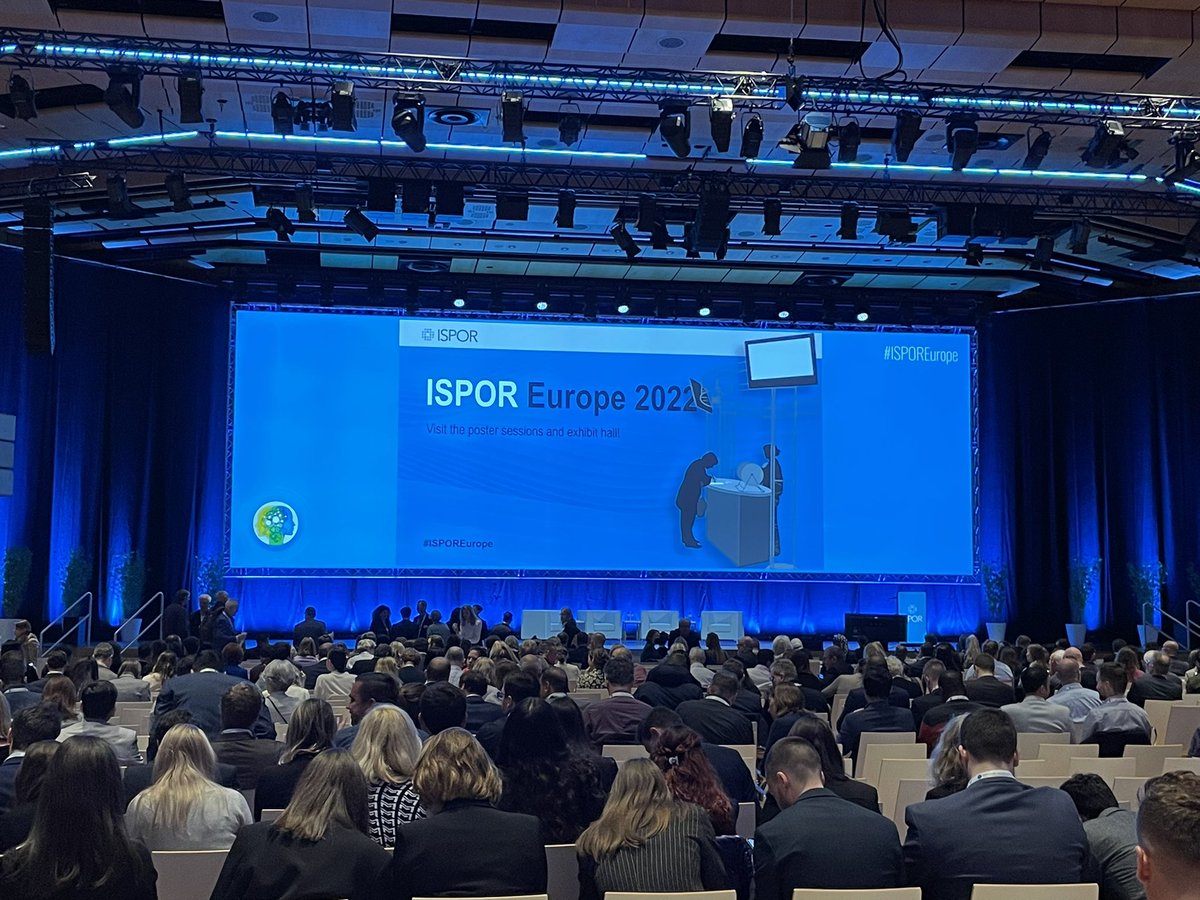 ISPOR Europe is about to kick-off. Looking forward to learning more about the latest in health economics and outcomes research! #ISPOREurope