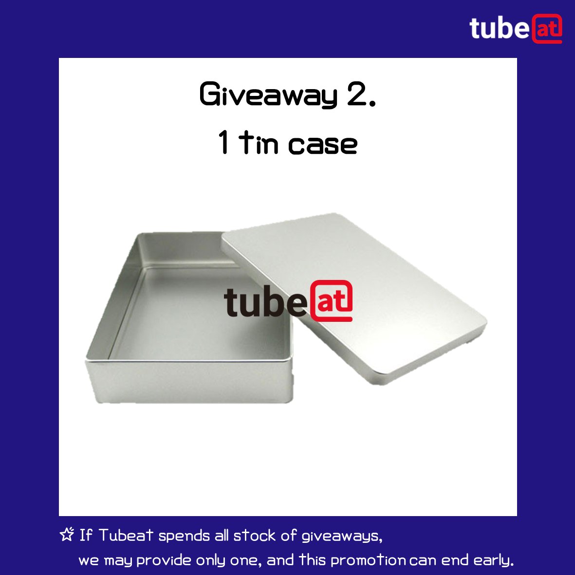 tubeat_official's tweet photo. 👉 Go to Tubeat (https://t.co/Mxwv6reqwf)👈

Giveaways promotion for a shipping service
(2022.11.07.~Until run out of stock)

If Tubeat spends all stock of giveaways, we may provide only one, and this promotion can end early.

#koreawarehouse #kpopgoods #koreamerchandise #tubeat https://t.co/C8m16y6OvU