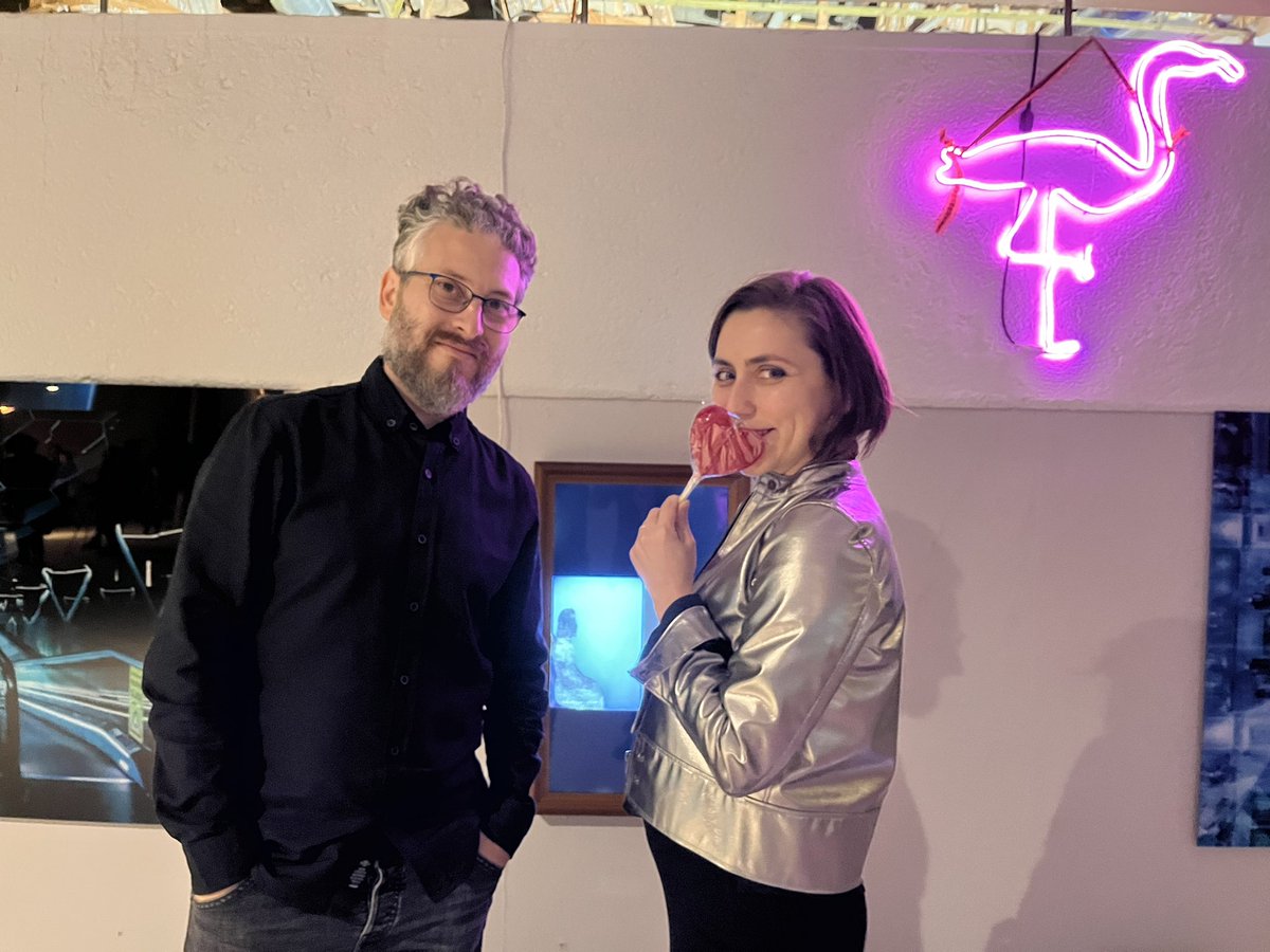 Meet our amazing event #curators <a href="/CuneytDurukan/">Dudemeister | Cüneyt Durukan</a> &amp;  Nesli <a href="/wearenonspace/">NonSpace</a> ♥️🔥♥️ Amazing job!

<a href="/ChoiceLgbt/">CHOICE</a> <a href="/nft_plg/">Art Playground Amsterdam</a> #TAIP #NFT #web3 #amsterdam