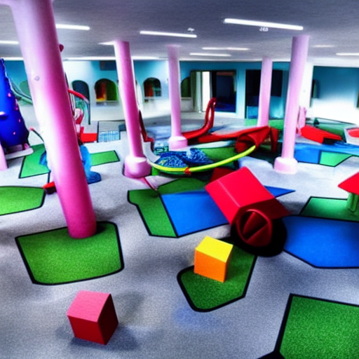 PostHumanDSGN's tweet photo. @DesignFromTheF1 Of course at this point if you are still unchipped, we cannot show you the actual playground (security purposes). But heres a little concept art generated by our talented AI. https://t.co/MR844bVlSr