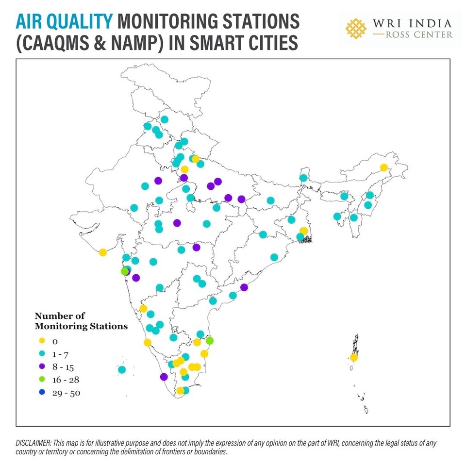 Home to 22 of the world's 30 most polluted cities, India's population breathes air that is at least 10 times more polluted than WHO's previous PM 2.5 standards. Read how careful monitoring can be the 1st step towards addressing the #AirPollution issue: wri-india.org/blog/what-can-…