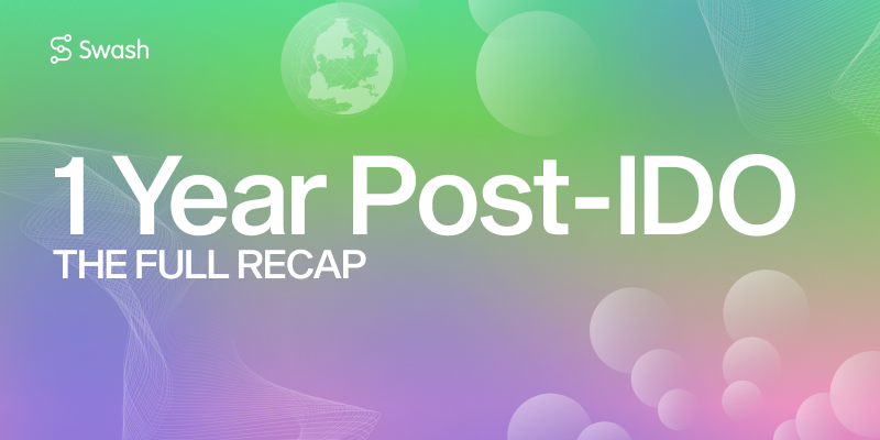 What a ride.

1 year post-IDO, a LOT has happened at #Swash:

🛠New product upgrades
🌊Partnerships with world-class projects
⚔ Community initiatives, ambassadors + DAO
🪙Listings, $SWASH burns + #staking opps
➕... a cheeky hint at what's to come

Go👇
medium.com/swashapp/1-yea…