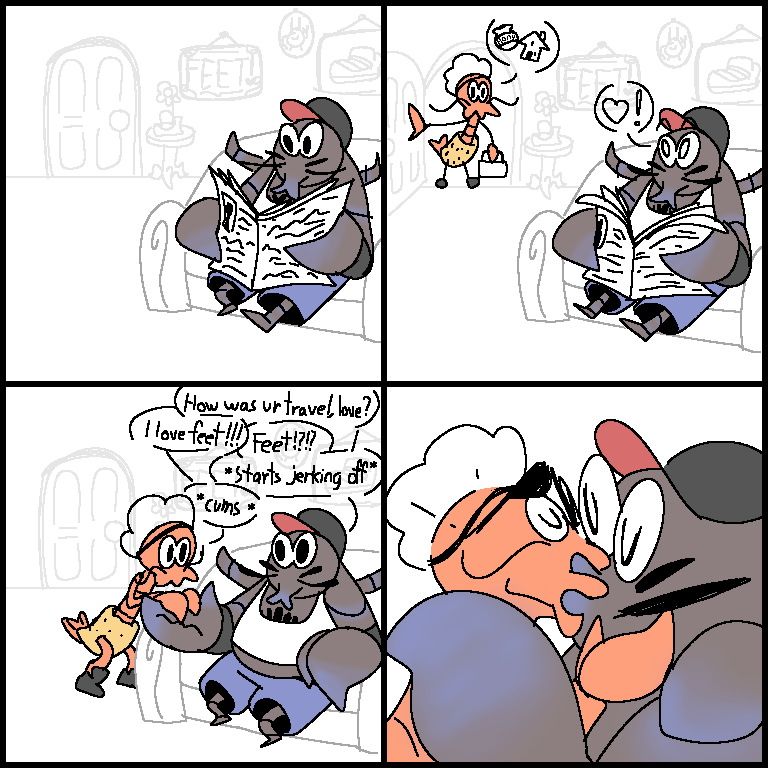 NotMyWaterfruit's tweet photo. I ship them...
#Splatoon3 #CrustySean #MrCoco https://t.co/3DUrYZUebm