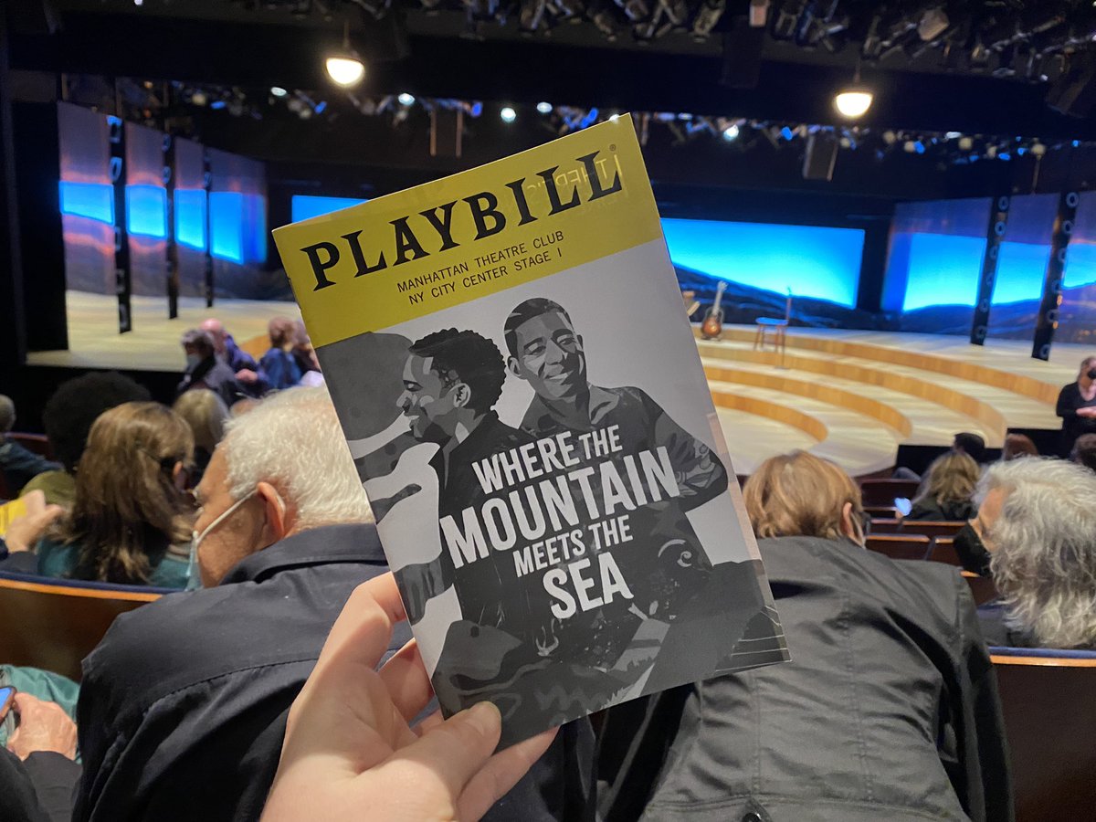 Jeremy Wein (@thismyshow) on Twitter photo #TodaysBill “Where The Mountain Meets The Sea” at <a href="/mtc_nyc/">MTC</a> featuring <a href="/lilmaterialist/">chris myers</a> and <a href="/TheBengsons/">The Bengsons</a> 
it was really beautiful and I highly recommend it #TodaysBill “Where The Mountain Meets The Sea” at <a href="/mtc_nyc/">MTC</a> featuring <a href="/lilmaterialist/">chris myers</a> and <a href="/TheBengsons/">The Bengsons</a> 
it was really beautiful and I highly recommend it