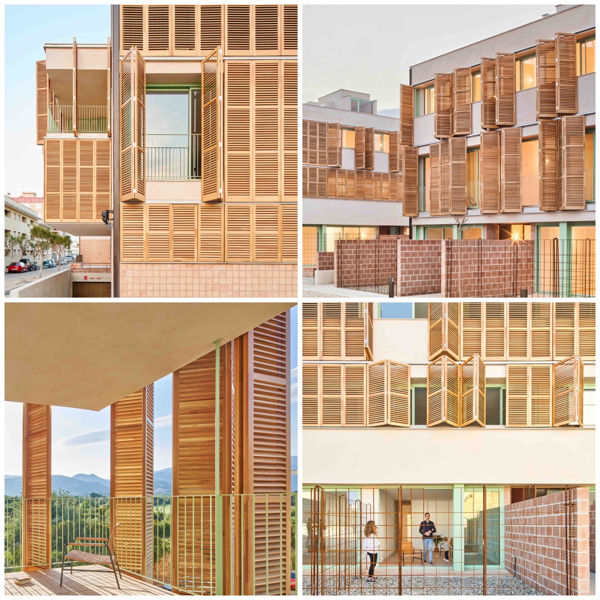 🔵Finalista #PremioMapei. 54 Viviendas de promoción pública en #Inca. #Fortuny #AlventosaMorell #Arquitectos. “El edificio se sitúa con una orientación que responde al territorio, desde la orientación N/S hasta su colocación con respecto del entorno, la sierra y el viento".