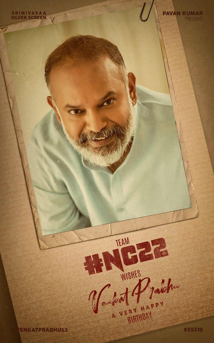 IamKrithiShetty's tweet photo. HAPPY BIRTHDAY @vp_offl SIR🎂 THANK YOU FOR MAKING #NC22 FASCINATING AND SO MUCH FUN 🤩✨ https://t.co/glEMGkCFDK