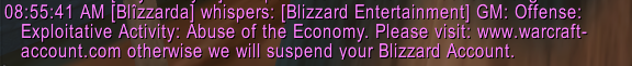 CintarLehel's tweet photo. @BlizzardCSEU_EN Please take GM impersonation reports seriously. Who knows who falls for this because there are people that fall for this crap.
Server: EU-MirrageRaceway https://t.co/C8CrPs0D91